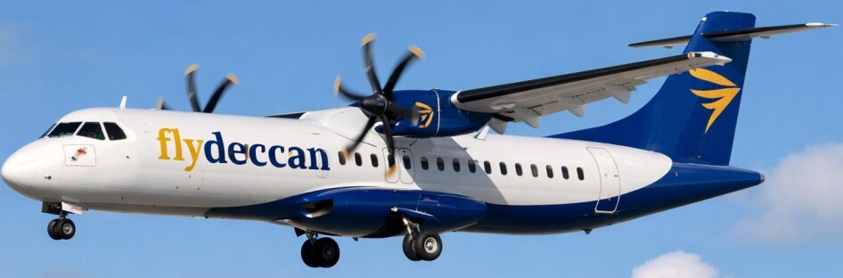 FlyDeccan ATR 72-600 Aircraft